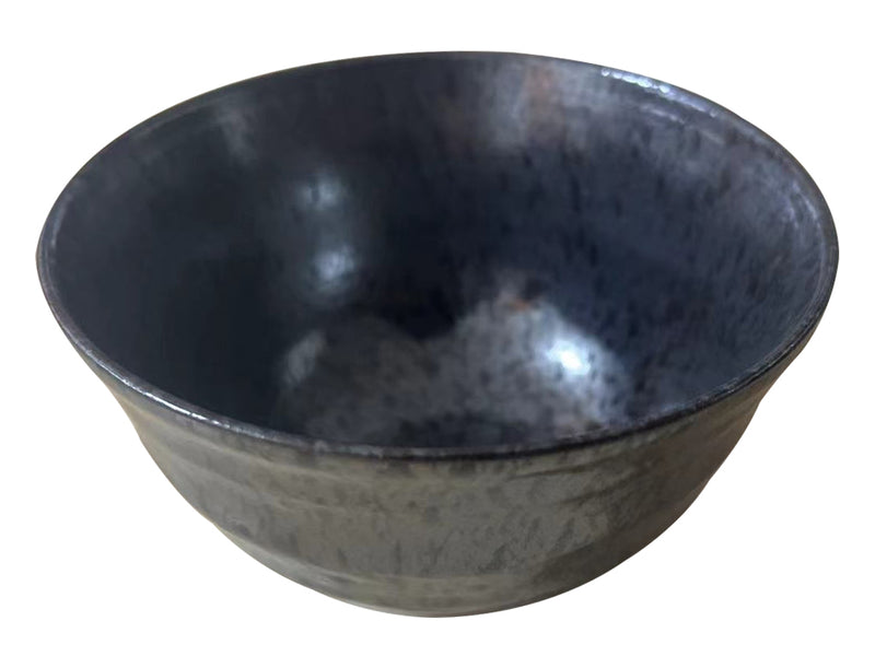 軽量天目飯碗（約１１．５ｃｍ×Ｈ６．５ｃｍ）