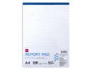 レポートパッド（Ａ４、Ｂ罫、５０枚）