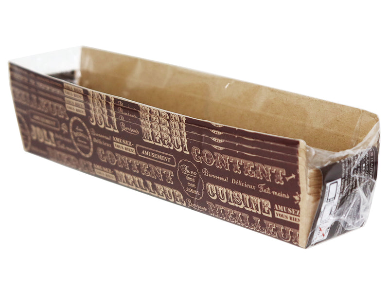 スティックケーキトレー（アメリカン、４枚、３ｃｍ×１５ｃｍ×ｈ２ｃｍ）