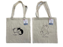 コットントートバッグ（アニマル、キャット・ベア）