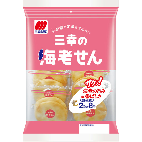 三幸製菓 三幸の海老せん 16枚 - 100均 通販 ダイソーネットストア