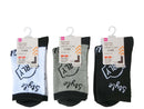 レギュラーソックス（キッズ、ロゴ総柄）