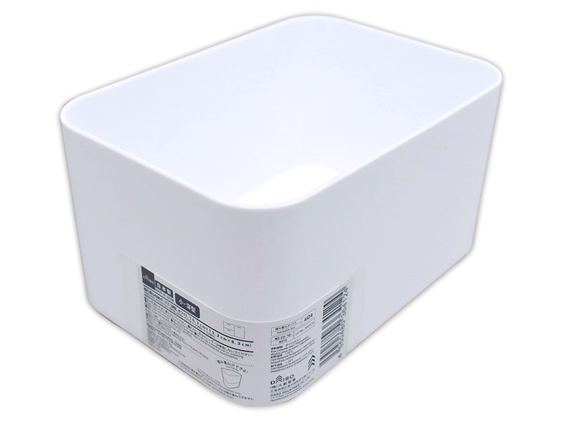 積み重ね収納ボックス（深型、ホワイト、１０．７ｃｍ×１５．２ｃｍ×８．３ｃｍ）